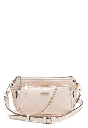 Guess Dayane Double Pouch Blush Klær