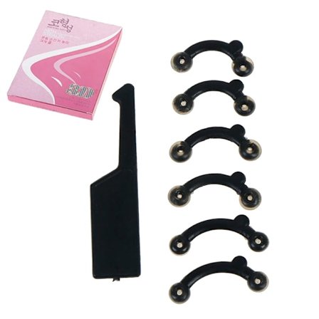 Hot Sale 6 stk./lot Beauty Nose Up Lifting Bridge Shaper Massageværktøj Ingen smerte Næseformningsclips Clipper Kvinder Pige Massager