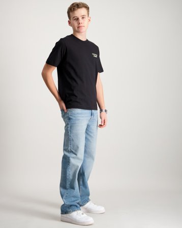 Calvin Klein SKATER VISUAL BLUE CF Blau Jeans Jungen - Kids Brand Store