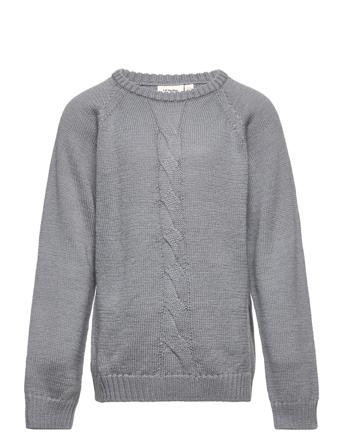 Nmmleroger Ls Knit Lil Grey Lil'Atelier