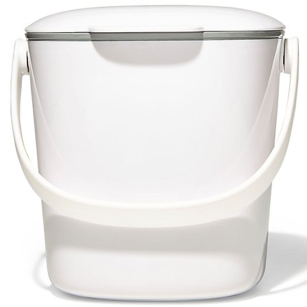Oxo Kompostbehållare 2,8L, vit | Matlagning > Köksredskap > Matförvaring | Bagaren och Kocken
