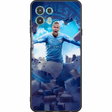 Motorola Edge 20 Lite Svart Skal Erling Haaland