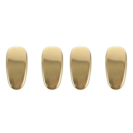 4 stk. stelholder briller næsegreb metal næsepuder briller