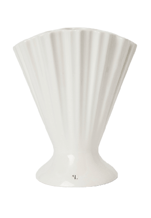 PORTOLINO LIVING Vas FLOW 22 cm Vaser Vit ONESIZE