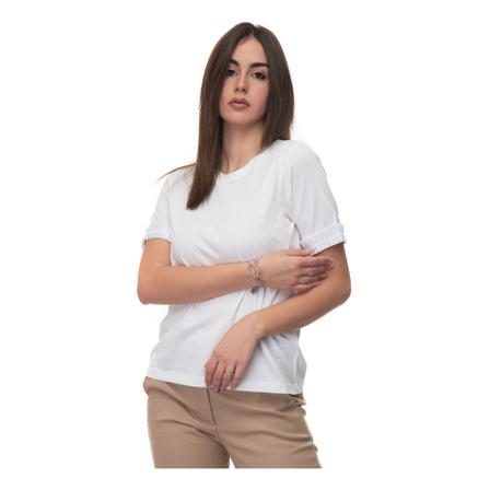 Fay, T-shirt Biały, Kobieta, Rozmiar: L