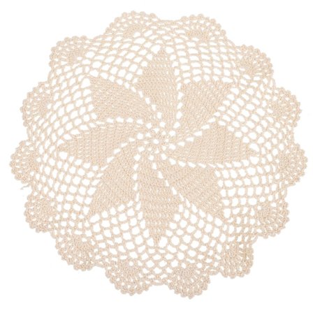 Heklet Gryteunderlag Håndlaget Bomull Vevd Boho Gryteunderlag Moderne