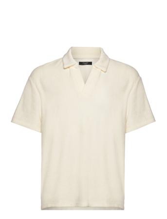 Jprbla Terry Ss Split Neck White Jack & J S