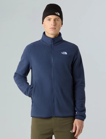 The North Face M Glacier Fleece Jacket - Navy - XL