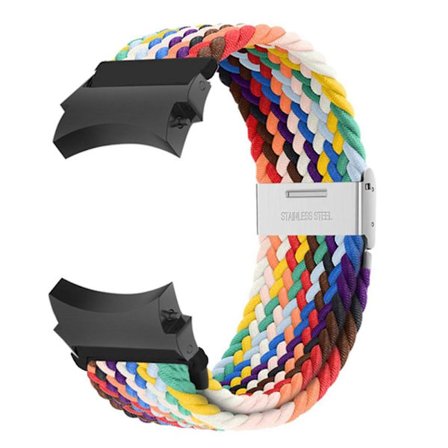 20mm armband för Samsung Galaxy Watch 4/5/6/ pro/classic 45mm 44mm 40mm 43mm 47mm Inga glipor nylonarmband correa Galaxy watch 6 rem - Perfekt