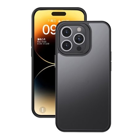 iPhone 15 Pro Max Skal Classic Hybrid Svart