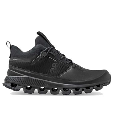 On Running Cloud Hi Waterproof Womens All Black