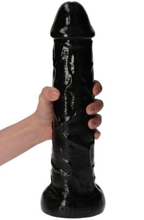 Kjøp TOYZ4LOVERS Dildo Ercole Black 28,5 cm - XL dildo | God pris