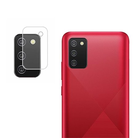 MOCOLO Kameralinsskydd i Härdat Glas Samsung Galaxy A02S - Clear