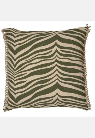 Classic Collection Kudde Zebra 50x50cm Kuddar Grön 50x50 cm