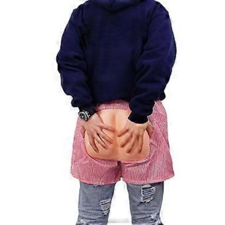 Prank Noun Sjove Trick Åben Numse Shorts Latterligt Kostume Bukser Strand