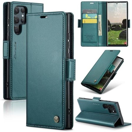 CASEME Samsung Galaxy S25 Ultra Wallet Cover - Green