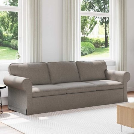 Soffa 210cm Taupe Metall