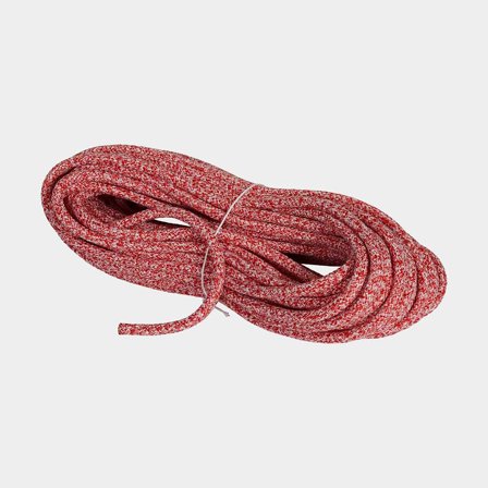 Schotlijn zonder schakel Robline Sirius Grip, polyester-kern, 24-gevlochten polyester-mantel, rood/wit, 30 meter x Ø10 mm