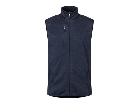 matterhorn Fleeceväst Croz blå mel XL - Lyreco - Arbetskläder - Arbetsvästar - Funktionsväst