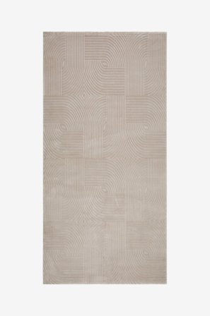 KM Home - Nukkamatto Ritz - Beige - Nukka- & ryijymatot - 80X250 - - Homeroom