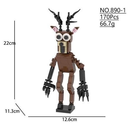 Byggeklosser rundt 101 netter i skogen