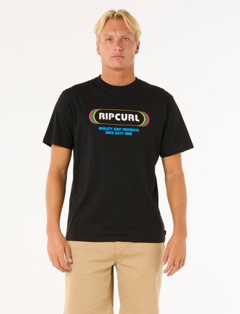 Rip Curl Surf Revival Yo Mumma Tee - Black - L
