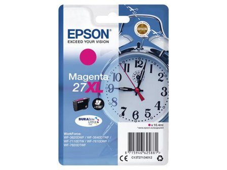 Epson 27XL - XL - magenta - original - blekkpatron