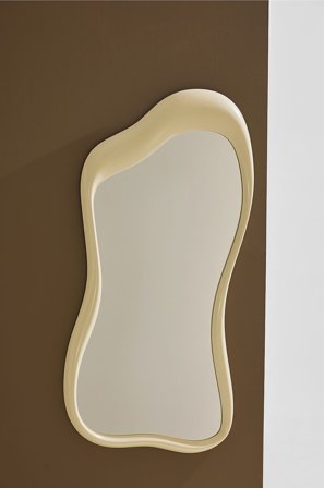 Pastill - Lenny speil - Beige - Store speil - Fra Homeroom