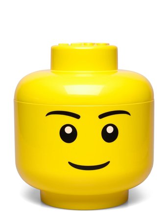 LEGO STORAGE | Lego Storage Head (Large) | 24X 24X 27CM