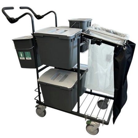 ACTIVA Städvagn Metodvagn sortering 747 - Lyreco - Städ och hygien - Städvagnar - Städvagnar