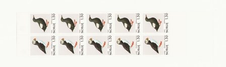 Norge - AFA 837Cv+838Ch - Hæfte - Postfrisk