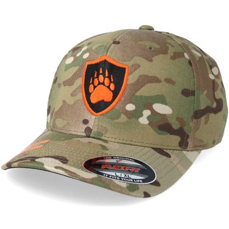 Hunter - Camo flexfit Keps - Crestprint Camo Flexfit @ Hatstore