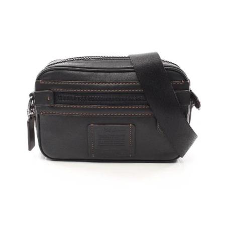 Coach Pre-owned Pre-owned Leather shoulder-Tass , Zwart , unisex , Maat: ONE Size Vintage Tassen