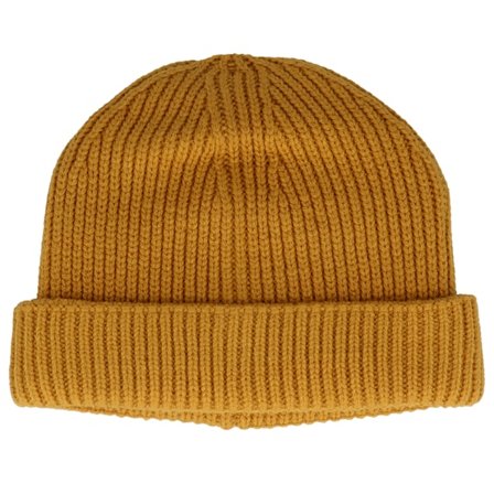 Beechfield - Mustard Harbour Short Beanie Shortbeanie Yellow Beanie - @ Hatstore