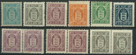 Danmark - Tjeneste - 1875-1916