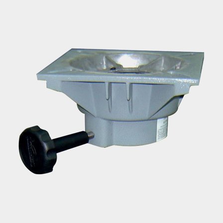 Piastra di montaggio ESM, 360°, per Ø6 cm supporto