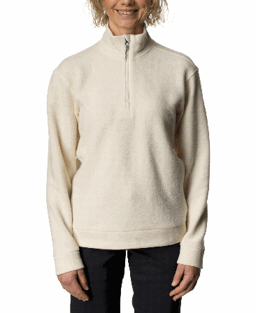 Houdini Alto Half Zip W's Sugar Snow