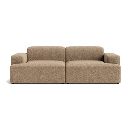 Madrid 3 personers sofa - Anthology Mørk Beige - 238x101x75cm - Komfortabel 3 personers sofa