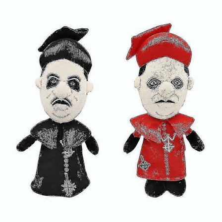 Cardinal Copia Plysdukke Bc Papa Cardinal Plyslegetøj Ghosts berygtede frontmand Plyslegetøj Plys