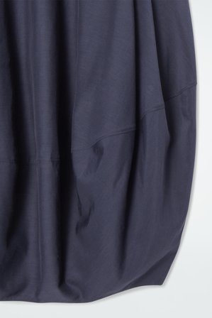 COS Femme Haut Sans Manches À Ourlet Bulle in Bleu