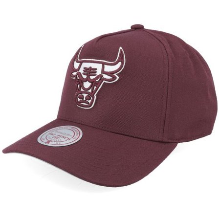 Mitchell & Ness - NBA Röd adjustable Keps - Chicago Bulls Fashion Pro Dark Purple A-Frame Adjustable @ Hatstore