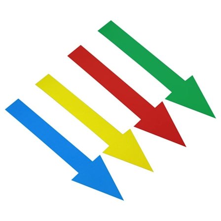 Pil Klistremerke Retningsbestemte Dekaler Markeringsskilt