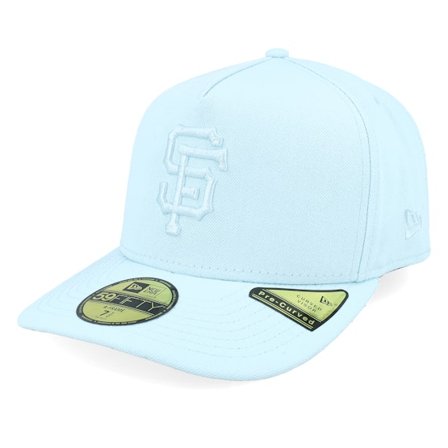 New Era - MLB Azul fitted Boné - San Francisco Giants 59FIFTY Color Pack Light Blue A-frame Fitted @ Hatstore