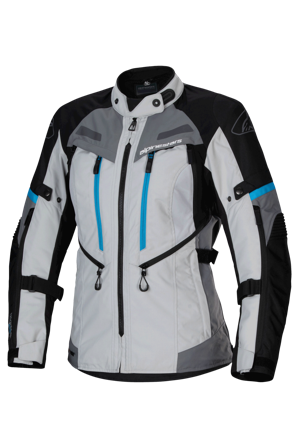 Naisten Ajotakki Alpinestars Bogota Pro Drystar Jääharmaa/Musta/Syaani M