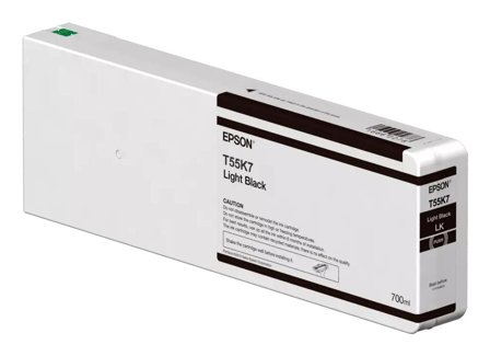 Epson T55K7 - lys svart - original - blekkpatron