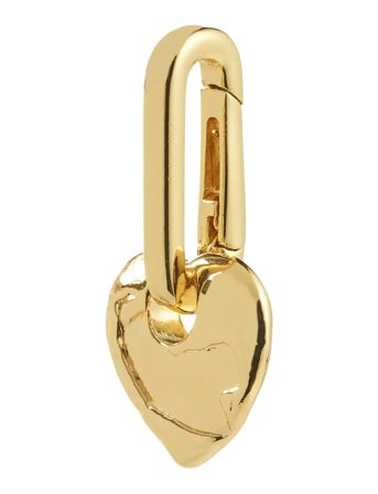 Pilgrim | Charm Rough Heart Pendant | ONE SIZE