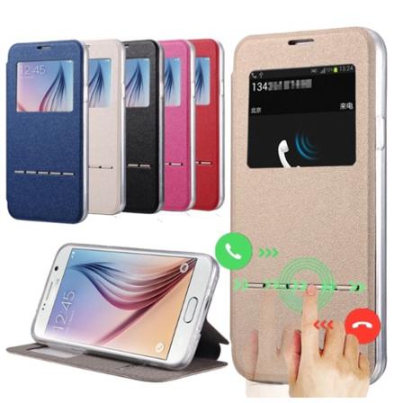 Smidigt Fodral Med Smartfunktion - Samsung Galaxy J5 (2017) Röd