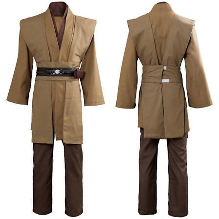 Anakin Cosplay Kostume Fantasia Mænd Uniform Jedi Tøj Film Rumkamp Voksen Kappe Outfit Halloween Party Karneval Dragt Style C S