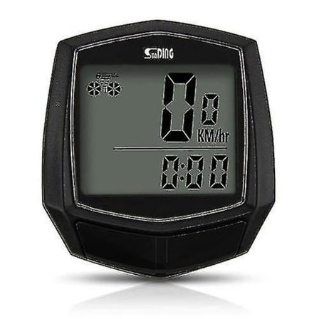 Trådlös Cykelcomputer Vattentät LCD-Skärm Cykelcomputer