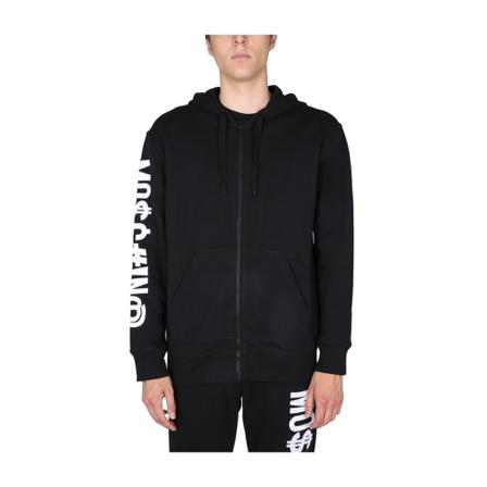 Moschino Zip-throughs Sort, Herre